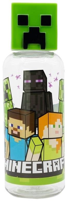 STOR 3D Plastová lahev na pití - Minecraft 560 ml