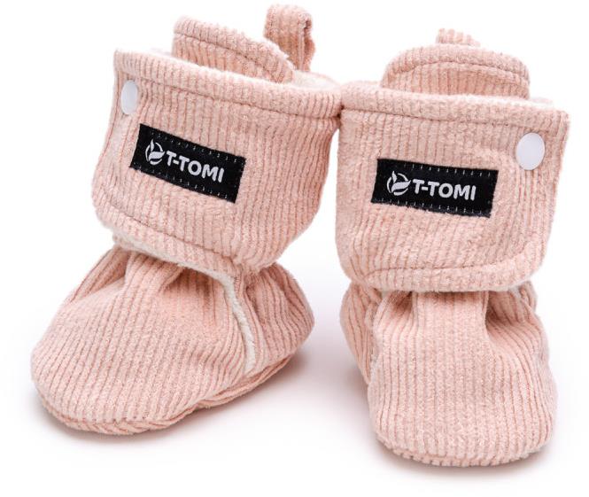 T-TOMI Capáčky Pink 9-12 měsíců Warm