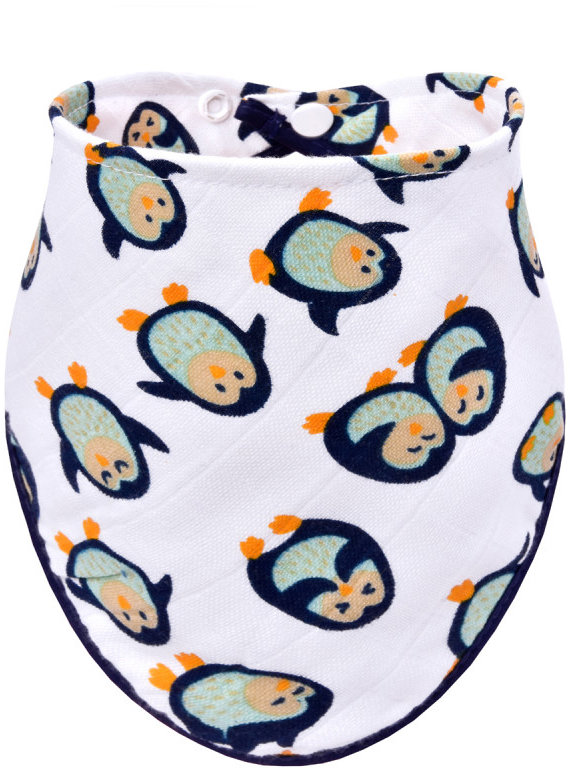 T-TOMI BIO Bambusový slintáček Penguins