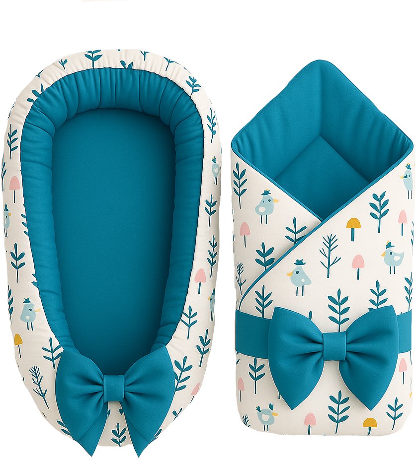 BabyTýpka Výbavička pro miminko luxury mini Elf Blue