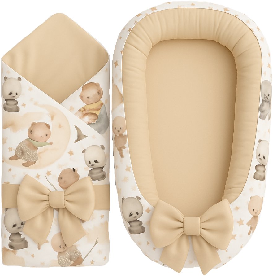 BabyTýpka Výbavička pro miminko luxury mini Teddy Sky
