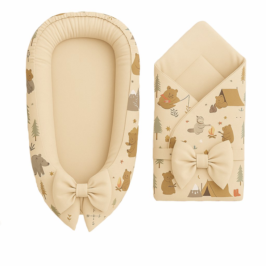 BabyTýpka Výbavička pro miminko luxury mini Camp Bears