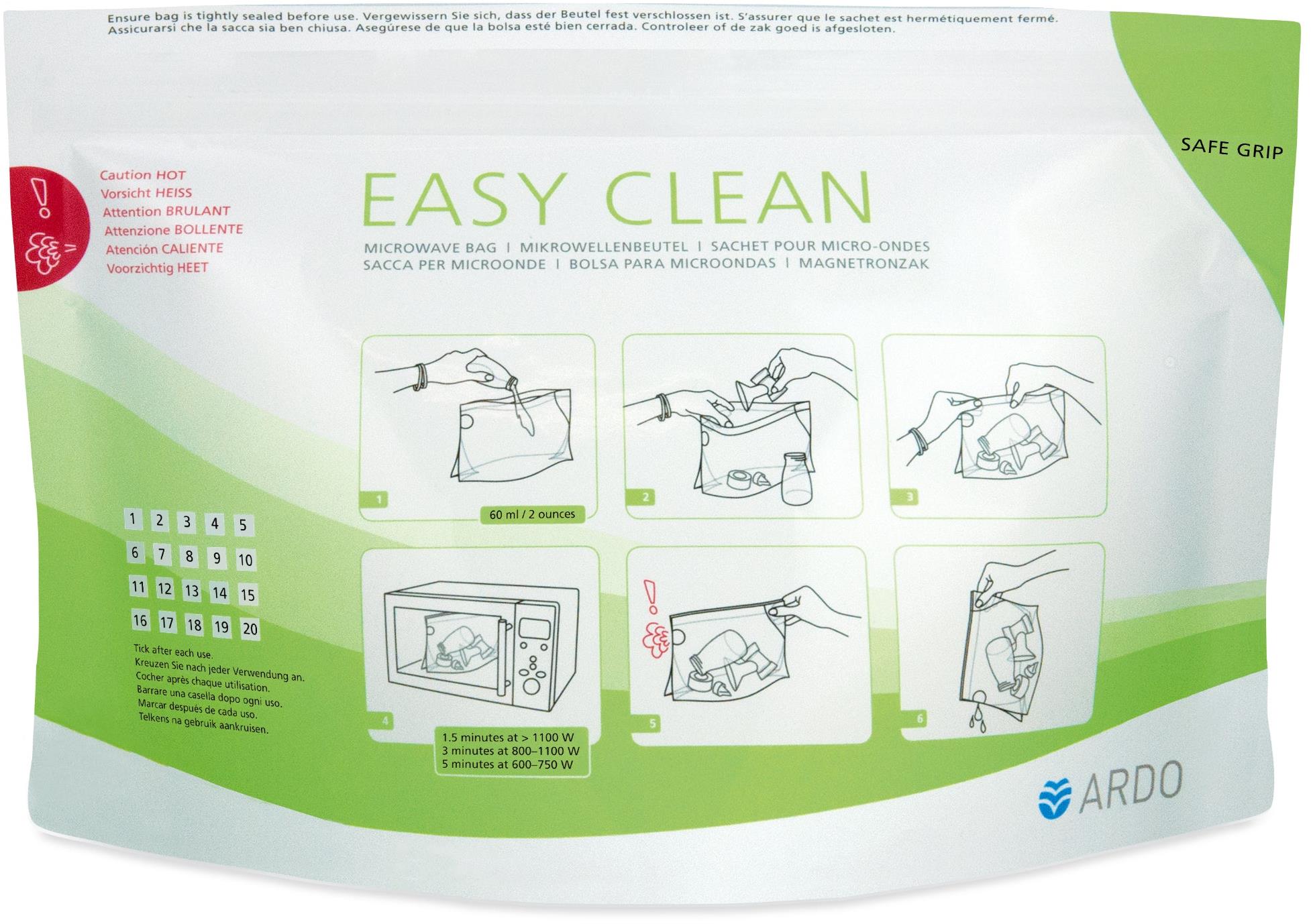 Ardo EasyClean sterilizační sáčky 5 ks