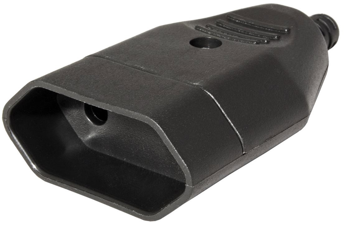 Bachmann Konektor síťový 250 V / 2,5 A, samice, CEE 7 / 16, na kabel, černý (900.004)