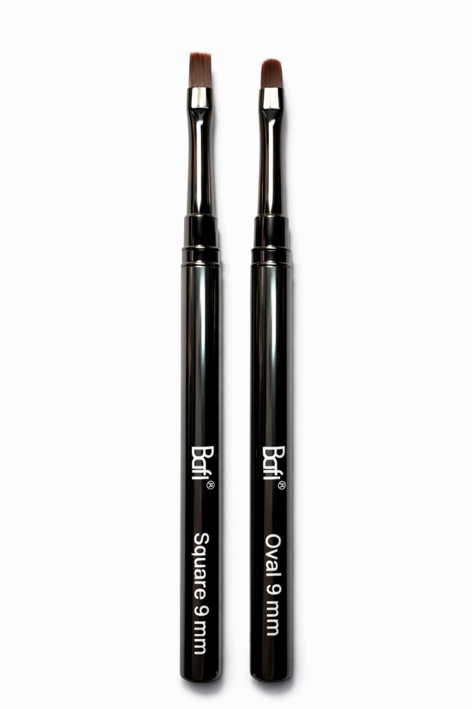Bafi Sada štětců na gel Oval & Liner, 2 ks