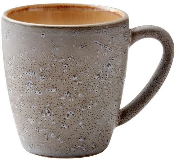 Bitz Hrnek s ouškem 19 cl Grey/Cream