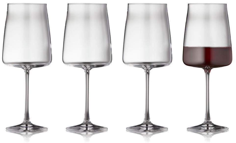 Lyngby Glas Sklenice na červené víno Zero 54 cl 4 pcs