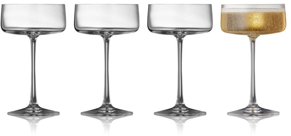 Lyngby Glas Sklenice na sekt Zero 26 cl (4 ks)