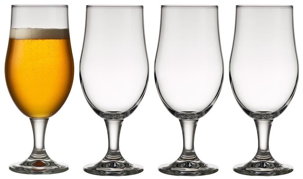 Lyngby Glas Sklenice na pivo Juvel 49cl (sada 4 ks)