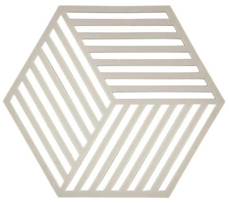 Zone Denmark Podložka pod horké Hexagon Warm Grey