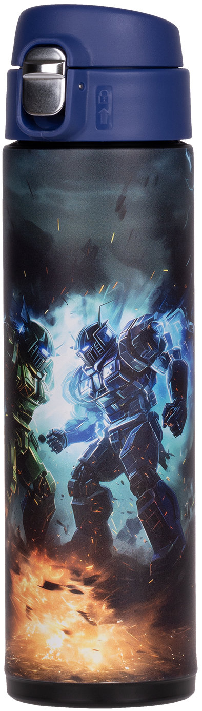 BAAGL Termoláhev Roboti, 450 ml