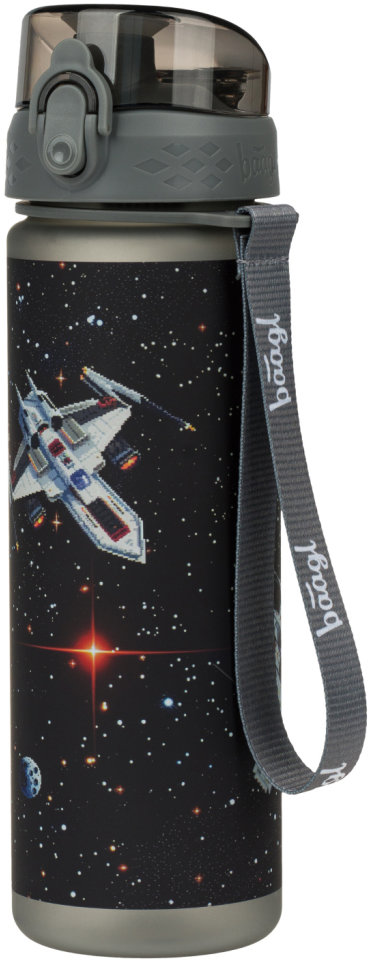 BAAGL Tritanová láhev na pití Pixel Space 500 ml
