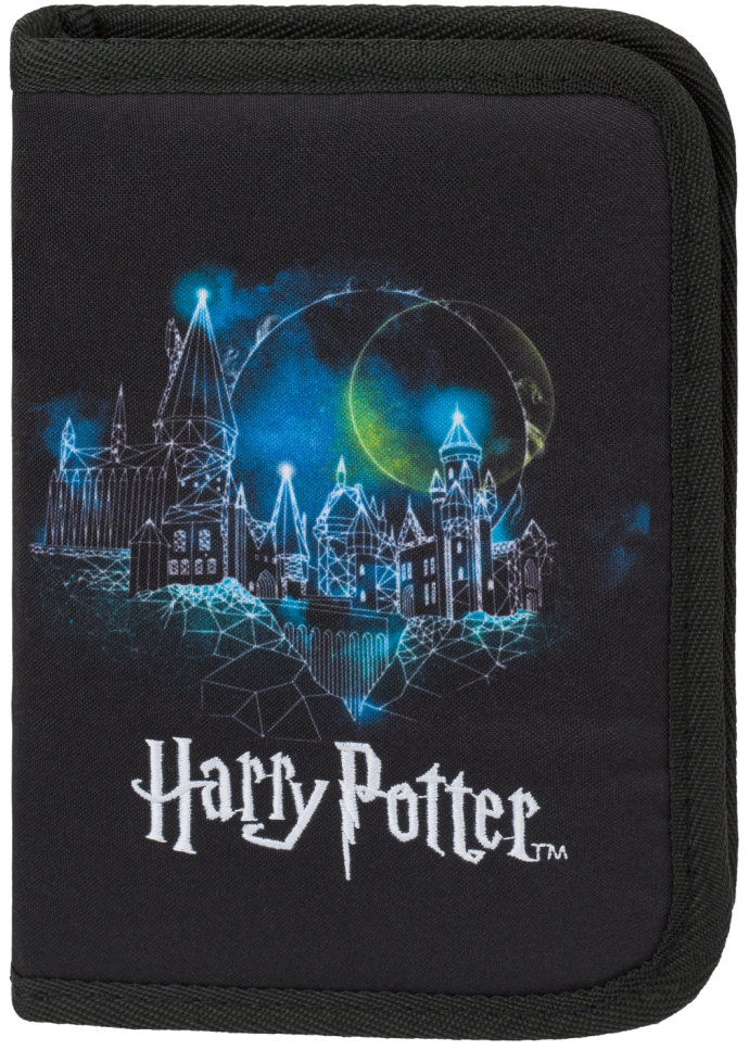 BAAGL Školní penál jednopatrový Harry Potter Bradavice Lumos