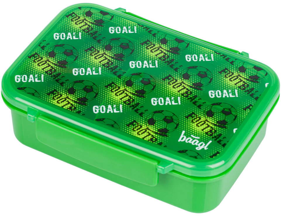 BAAGL Box na svačinu s přihrádkami Fotbal