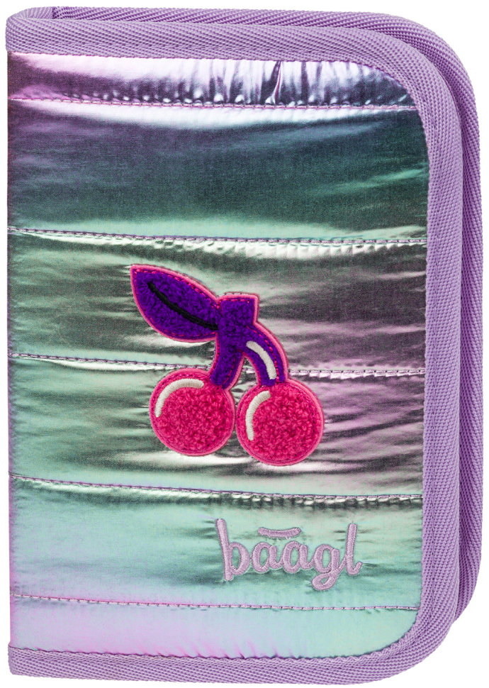 BAAGL Školní penál jednopatrový Lavender