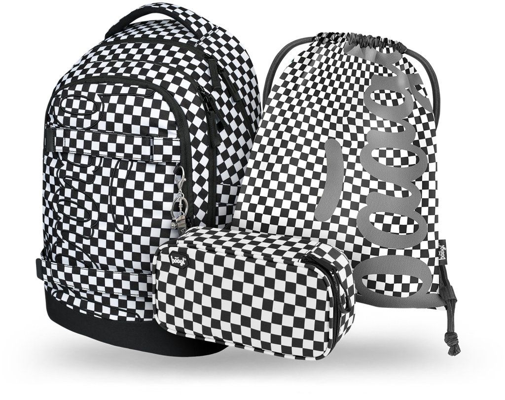 BAAGL SET 3 Skate Max Ska - batoh, penál a sáček