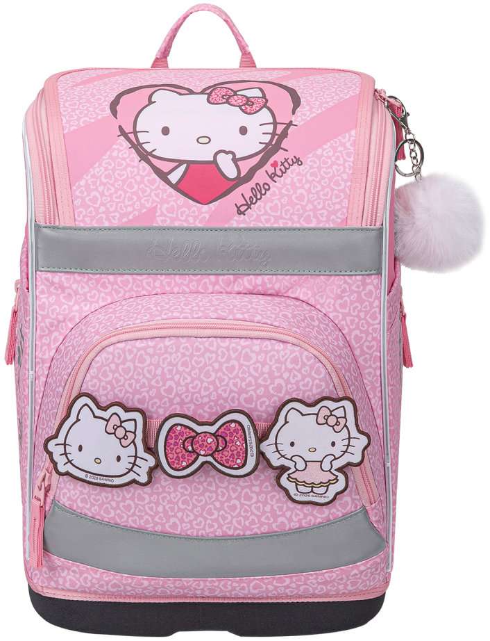 BAAGL Školní aktovka Zippy Plus Hello Kitty Sweet Leopard GRS