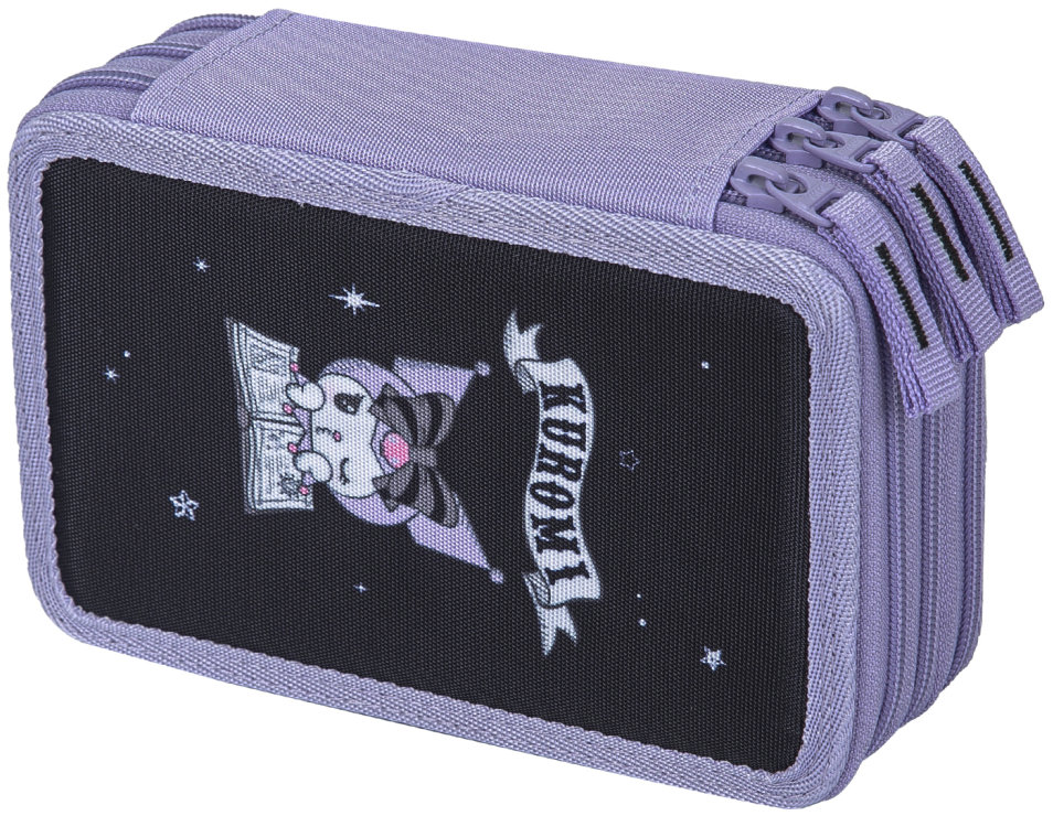 BAAGL Školní penál třípatrový Kuromi Fortune Dream GRS