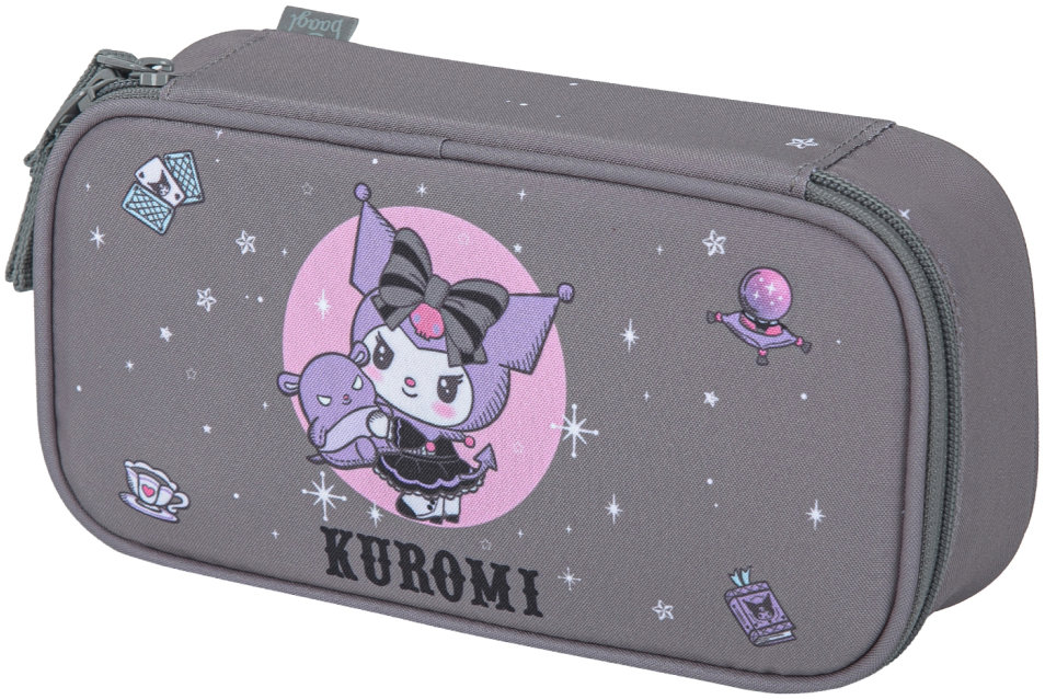 BAAGL Školní penál etue Kuromi Grey GRS