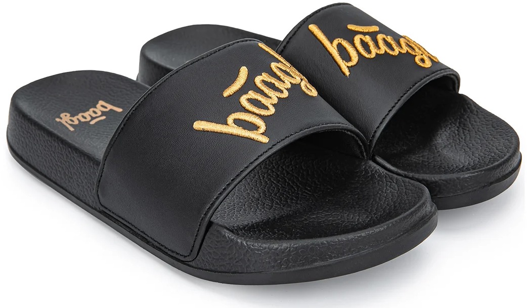 BAAGL Pantofle Logo Gold vel. 31