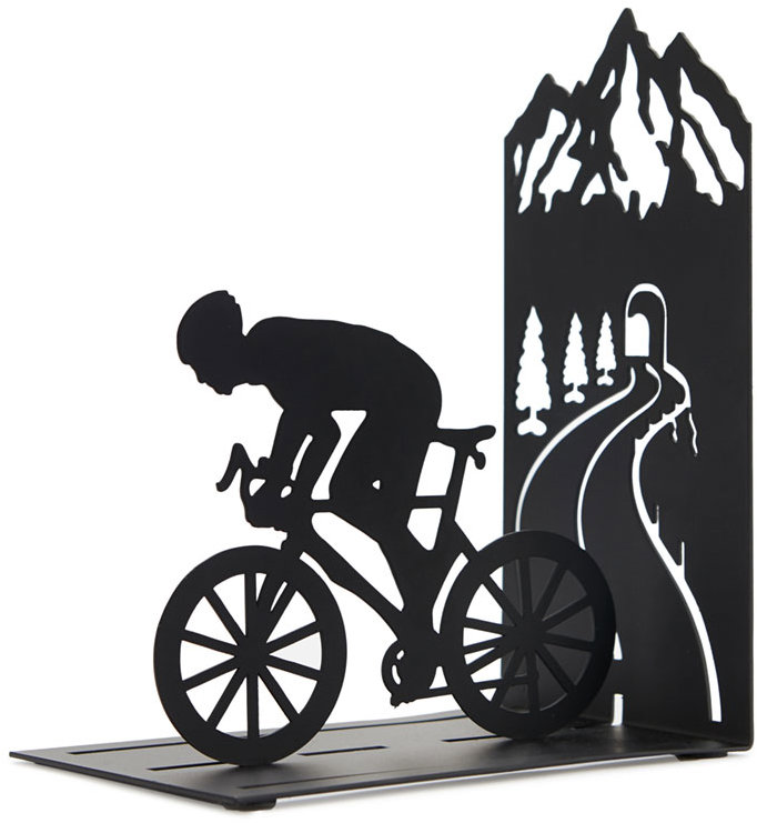 Balvi Knižní zarážka Cyclist 27811, černá