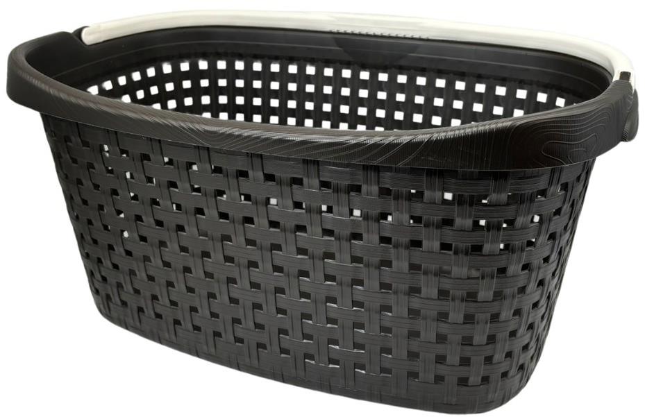 BAMA koš prádelní PAGLIA, 40 l, hnědý