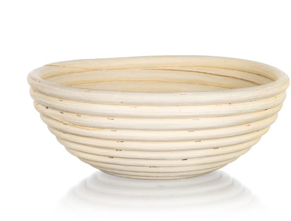 BANQUET NATURAL Ošatka 21 × 21 × 7,5 cm čtyřlístek kulatá na kynutí chleba