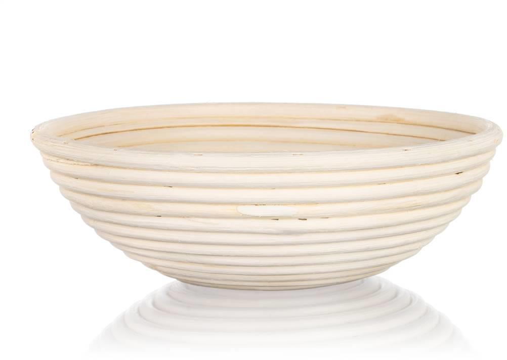 BANQUET NATURAL Ošatka 25 × 25 × 8 cm kulatá na kynutí chleba