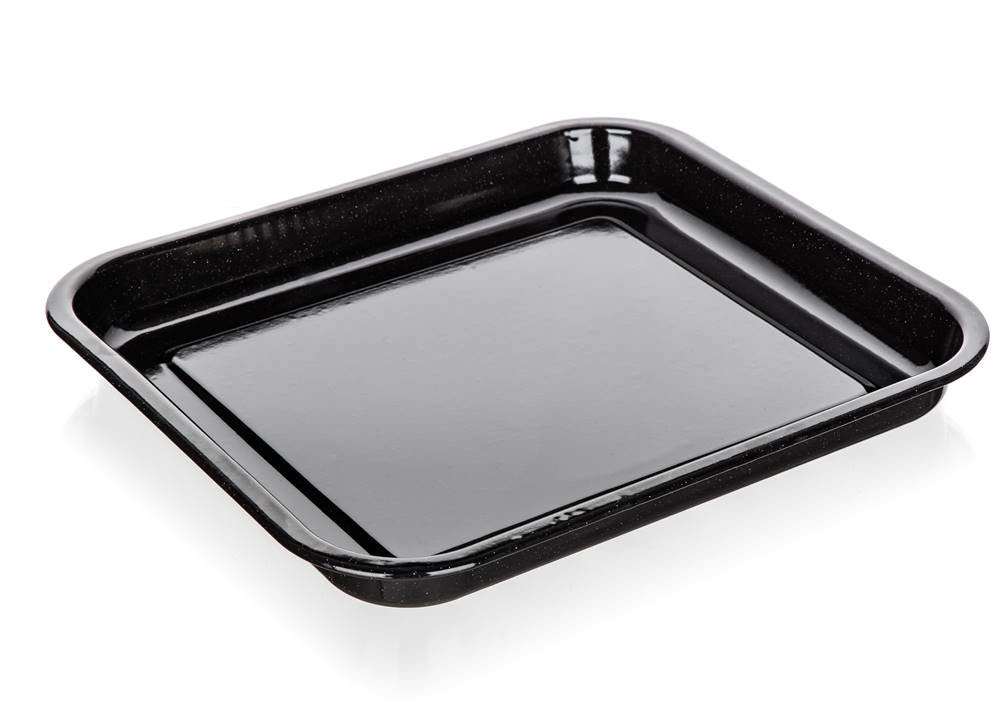 BANQUET CULINARIA Pekáč smaltovaný Black 41 × 37 × 4 cm