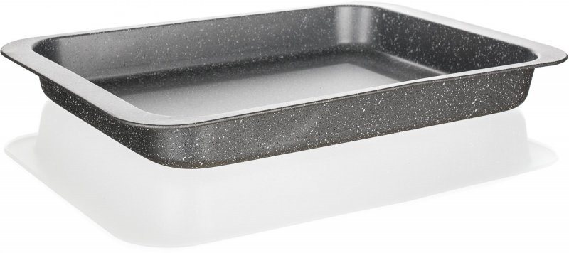 BANQUET Plech hluboký s nepřil. povrchem GRANITE 36.5x27x4.5cm