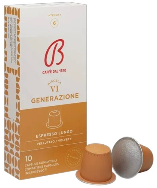 Barbera "N kompat." VI GenerazioneLungo 10 kapslí X10