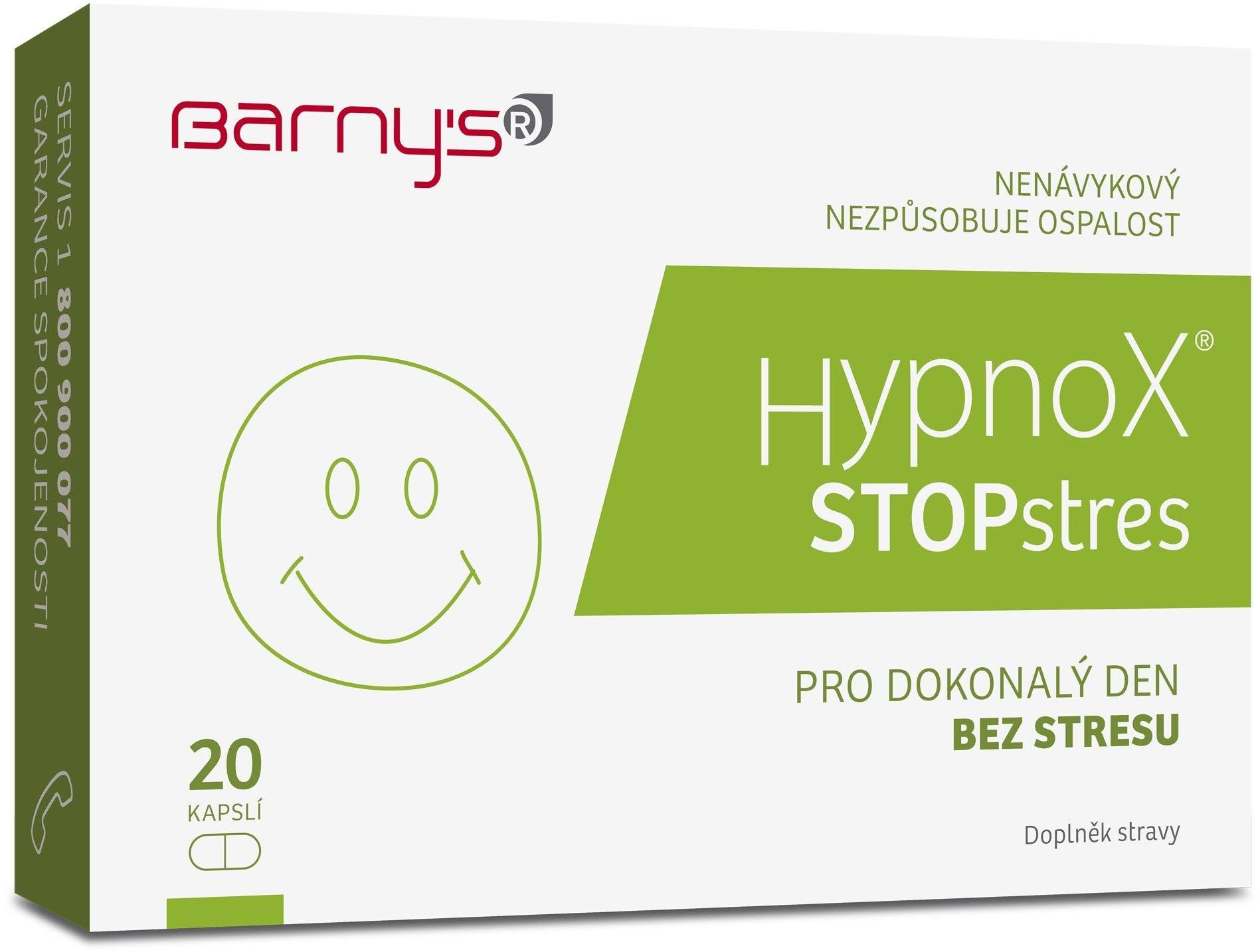 Barnys HypnoX® STOPstres 20 kapslí