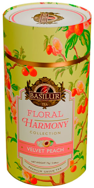 BASILUR Floral Harmony Velvet Peach papír 75 g
