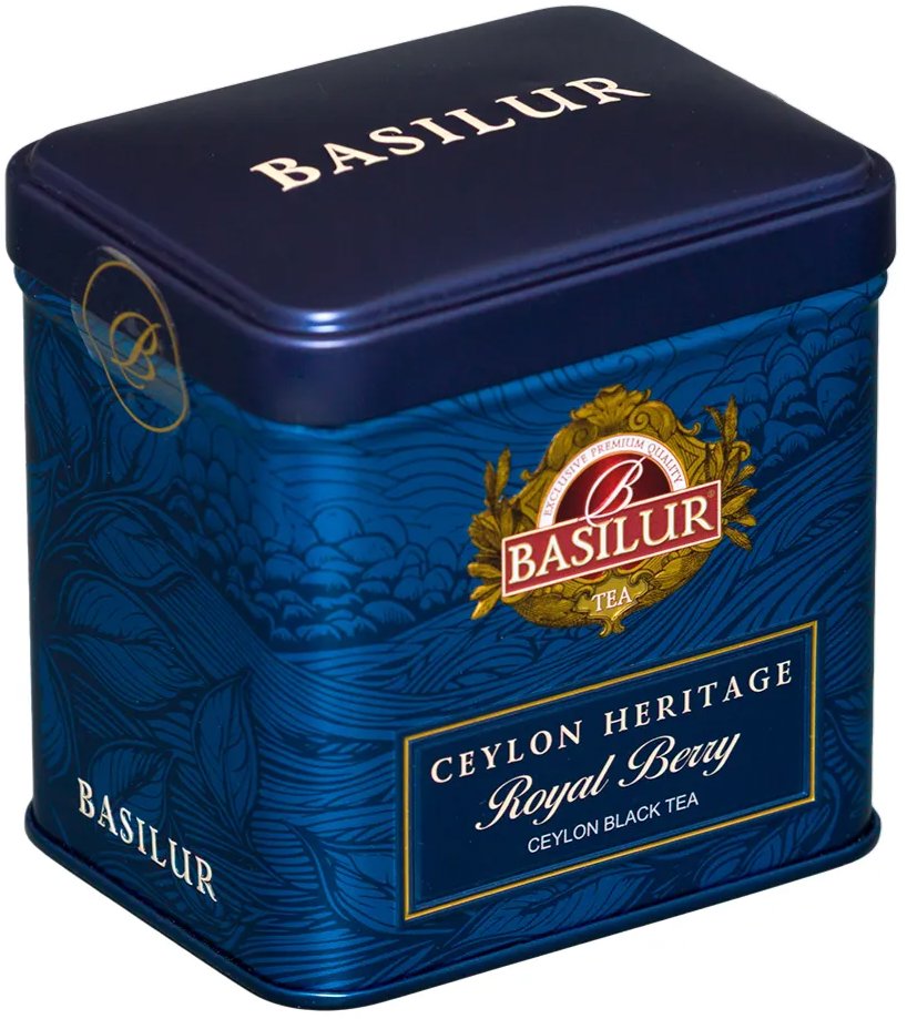 BASILUR Ceylon Heritage Royal Berry 50 g plech