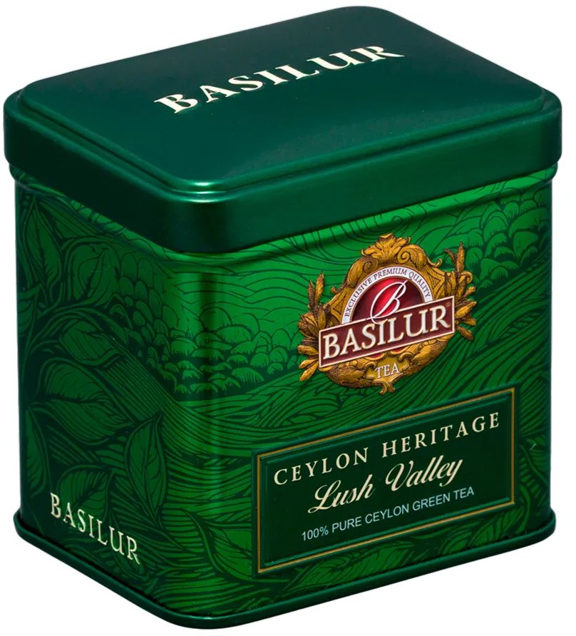 BASILUR Ceylon Heritage Lush Valley 50 g plech