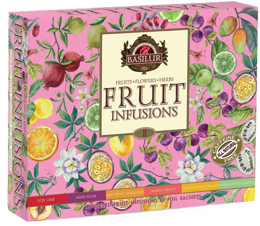 Basilur Fruit Infusions Assorted Vol.IIl 60 × 2 g