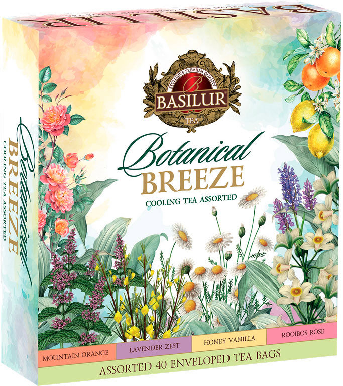 BASILUR Botanical Breeze Cooling Tea Assorted 40 sáčků