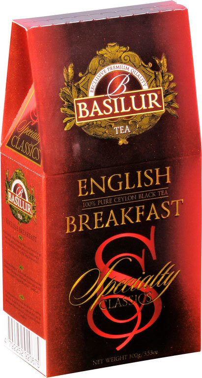 BASILUR Specialty English Breakfast papír 100 g