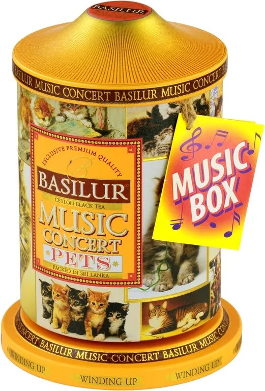 BASILUR Music Concert Pets plech 100 g