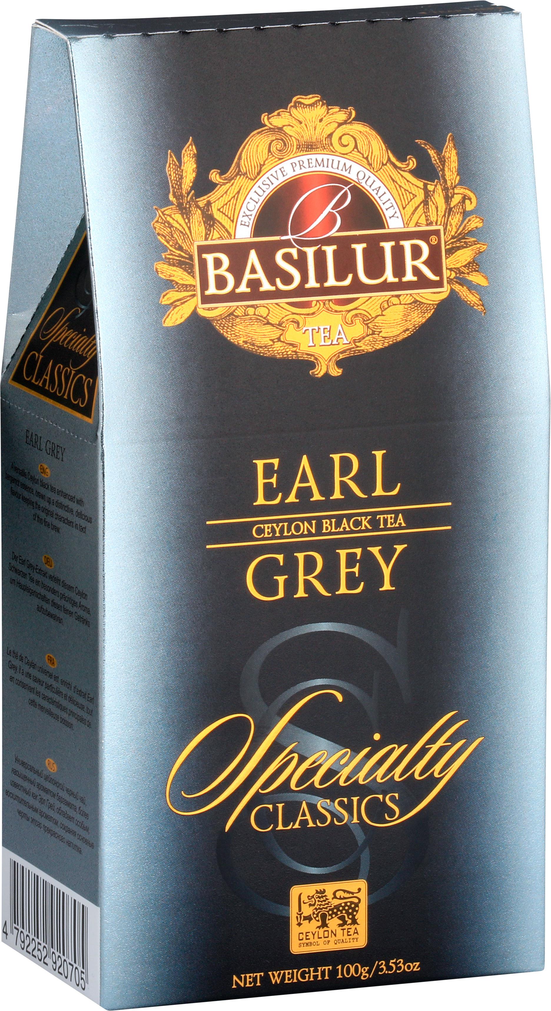 BASILUR Specialty Earl Grey 100 g, papír