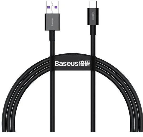 Baseus Superior Series rychlonabíjecí kabel USB/Type-C 66W 2m černá