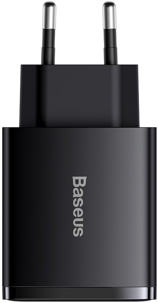Baseus Compact Quick Charger 2U+C 30W EU Black