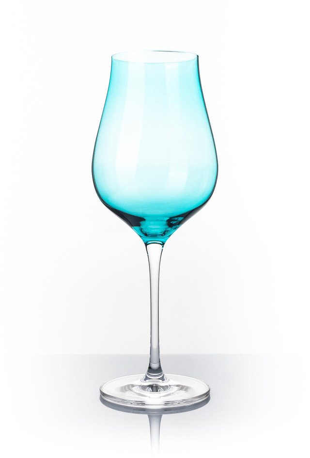B.BOHEMIAN DION Sada sklenic na víno 500 ml Blue 2 ks