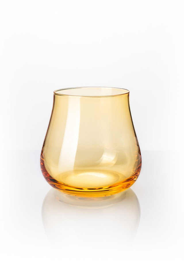 B.BOHEMIAN DION Sada sklenic 340 ml Yellow 4 ks