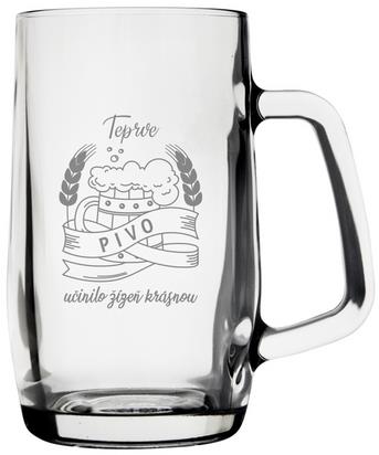 B.BOHEMIAN Džbánek na pivo 0,5 l TEPRVE PIVO (cz)