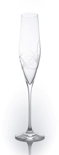 B. Bohemian MEADOW Sklenice na sekt 190 ml 4 ks