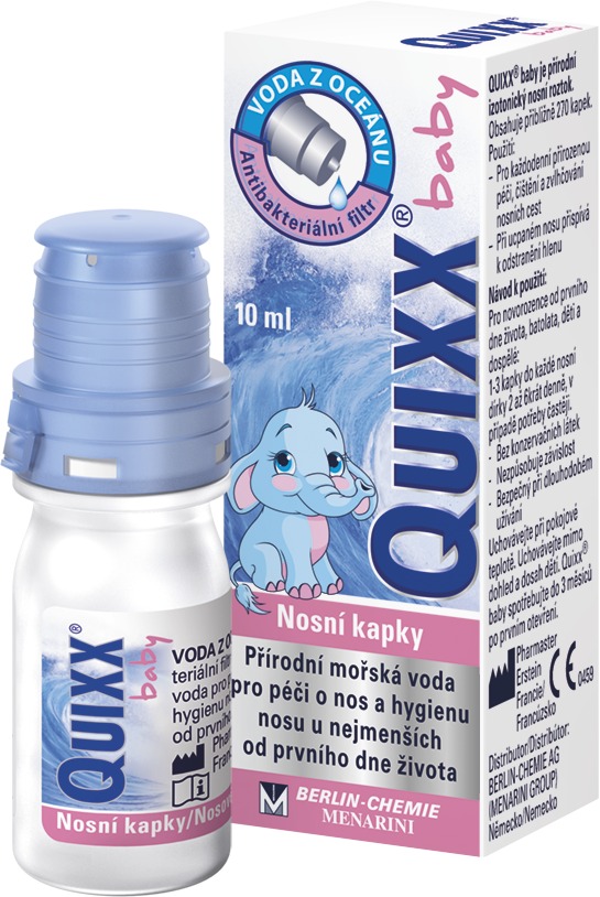 Quixx baby nosní kapky 10 ml