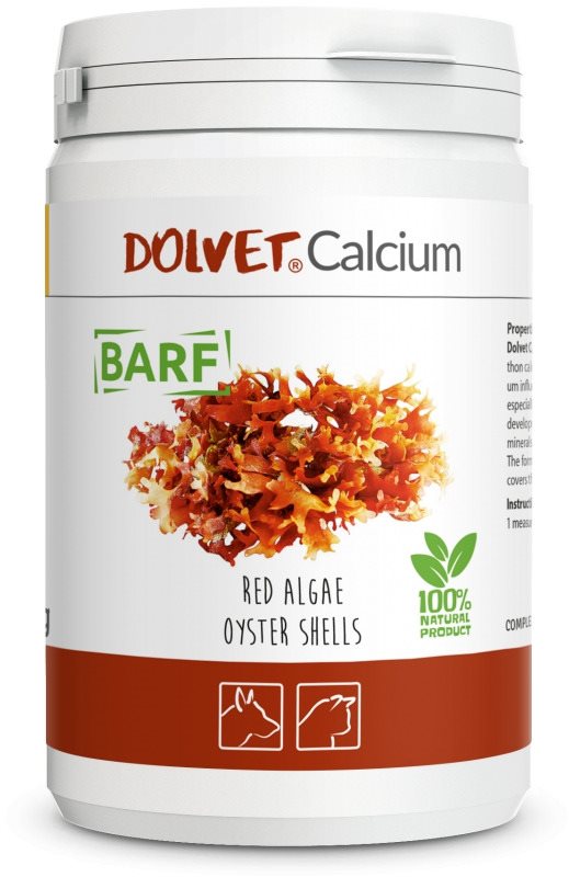Dolfos Dolvet Calcium 500 g - zdroj přírodního vápníku pro BARF