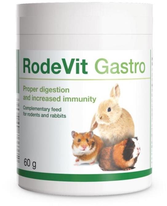 Dolfos RodeVit Gastro 60 g - pro zdravé zažívání malých hlodavců a králíků