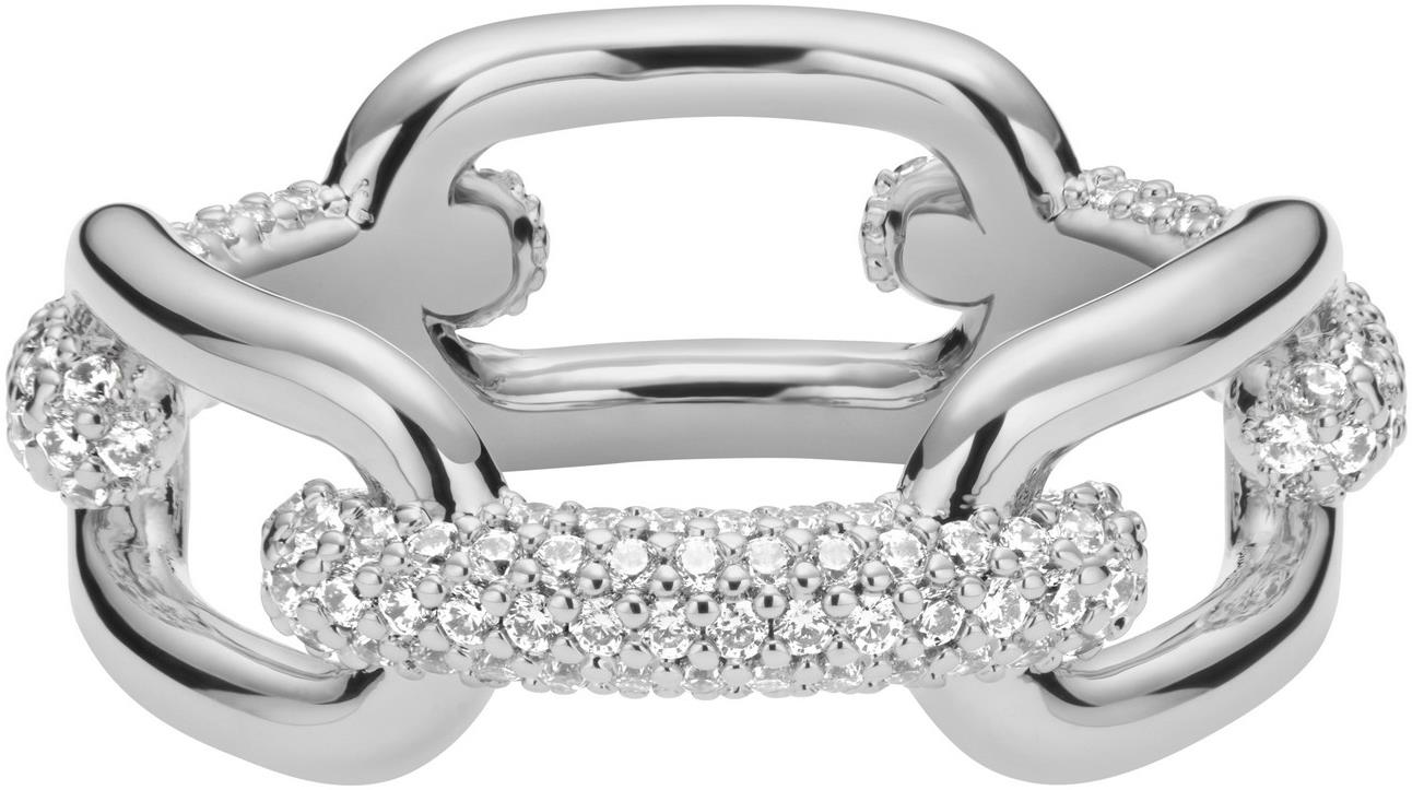 Daniel Wellington prsten ocelový Crystal Link DW00400615 vel. 52